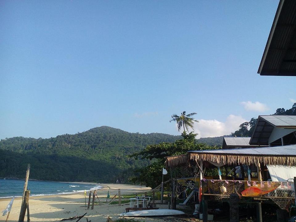 Beach Shack Chalet - Garden View Aframe Big Unit Kampong Juara 외부 사진